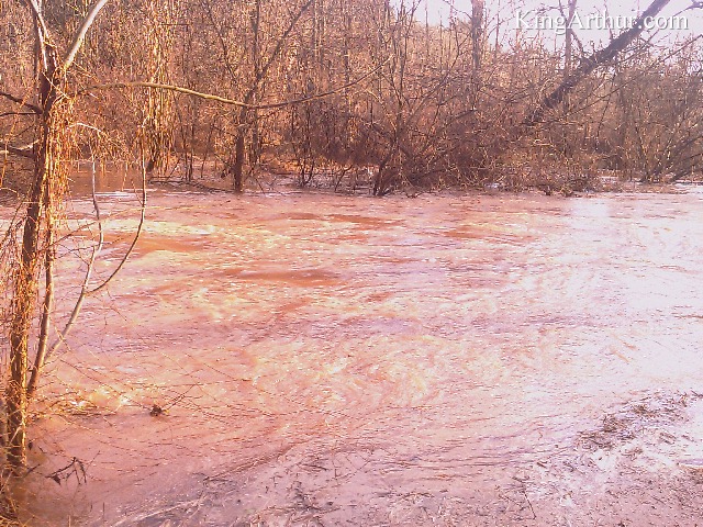 Water Over The River Banks